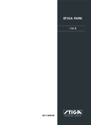 Page 1STIGA PARK
110 S
8211-3009-06 