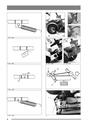 Page 22
D
H
F
G
I
I
1. Park -1993
2. Park -1993
3. Park -1993
4. Park -19935a.
6a. Park -1999
7.
8.
6b. Park 2000-
5b.
5c. Pro18 - Pro20 