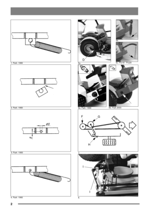 Page 22
D
H
F
G
I
I
1. Park -1993
2. Park -1993
3. Park -1993
4. Park -19935a.
6a. Park -1999
7.
8.
6b. Park 2000-
5b.
5c. Pro18 - Pro20 