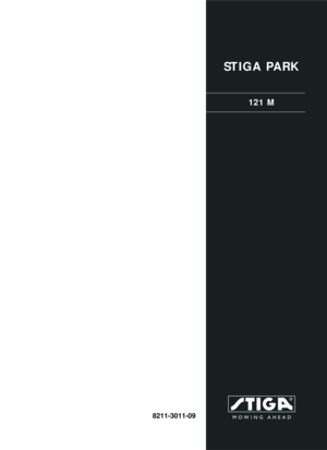 Page 1STIGA PARK
121 M
8211-3011-09 