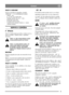 Page 55
CZÈESKY
RADY O SEKÁNÍ
Chcete-li dosáhnout nejlepšího výsledku
„Multiclip” í te se následujícími radami:
- sekejte asto.
- je teseka kunaplnýplyn.
- udržujte spodek seka ky v istot ,
- používejte ostré nože.
- nesekejte mokrou trávu.
- vysokou trávu sekejte dvakrát (s r znými
výškami sekání).
SERVIS A ÚDRŽBA
PÍPRAVA
Není-li uvedeno jinak, provádí se veškerý servis a
oprava na klidn stojícím stroji s vypnutým
motorem.
Zabra te vždy neúmyslnému rozjetí
stroje použitím parkovací brzdy.
Zabra te neúmyslnému...