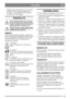 Page 4343
ITALIANOIT
• Quando, dopo molti anni di lavoro, è necessario 
cambiare la vostra macchina oppure non vi 
serve più, vi raccomandiamo di restituirla al 
rivenditore per il ricliclaggio.
GENERALITÀ
Questo simbolo indica unAvvertenza. 
In caso di inosservanza delle istruzioni 
fornite, è possibile che ne derivino gravi 
lesioni a persone e/o danni a cose.
Prima di mettere in moto leggere atten-
tamente queste istruzioni per l’uso e le 
NORME DI SICUREZZA.
SIMBOLI
Sulla macchina vengono utilizzati i...