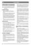 Page 5252
PORTUGUÊSPT
INSTRUÇÕES DE SEGURANÇA
Este símbolo significa AVISO. O não cum-
primento rigoroso das instruções poderá 
resultar em lesões pessoais e/ou danos na 
propriedade.
GENERALIDADES
• Estude os autocolantes de aviso na máquina. 
Substitua autocolantes de aviso danificados ou 
ilegíveis.
• Leia atentamente estas instruções. Fique a conhe-
cer todos os controlos e aprenda a utilizar correc-
tamente a máquina. Guarde estas instruções.
• Nunca utilize a máquina se outras pessoas, espe-
cialmente...