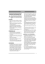 Page 33
SVENSKASV
SÄKERHETSFÖRESKRIFTER
Denna symbol betyder VARNING. Per-
sonskada och/eller egendomsskada kan 
bli följden om inte instruktionerna följs 
noga.
ALLMÄNT
• Studera de på maskinen, befintliga varningsde-
kalerna. Byt ut skadade eller oläsbara varnings-
dekaler.
• Läs igenom instruktionerna noga. Lär Er alla 
reglage samt rätt användning av maskinen. Spa-
ra den här instruktionen.
• Använd aldrig maskinen medan människor, 
speciellt barn eller husdjur finns i närheten. 
Människor som inte känner...