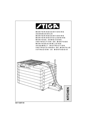 Page 1DEUTSCHD
8217-3207-04MONTERINGSANVISNING
ASENNUSOHJE
MONTERINGSANVISNING
MONTERINGSVEILEDNING
MONTAGE ANWEISUNG
INSTRUCTION DE MONTAGE
MONTAGEAANWIJZING
ASSEMBLY INSTRUCTION
INSTRUCCIONES DE MONTAJE
ISTRUZIONI DI MONTAGGIO
KITCHEN 