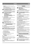 Page 2727
DANSKDA
5.  Justér slæbeskoene med skruerne (A i fig. 1) efter 
underlaget: 
- på plant underlag, f.eks. asfalt, skal slæbeskoene ligge 
ca. 3 mm under skrabeskæret.
- på ujævnt underlag, f.eks. grusgange, skal slæbeskoene 
ligge ca. 30 mm under skrabeskæret.
Justér altid slæbeskoene, så g r u s  o g  s t e n  i k k e  f ø re s  
ind i sneslyngen. Der er risiko for personskader, 
når sådant kastes ud med høj fart. 
Sørg for, at slæbeskoene er justeret ens i begge sider.
6. Tilpas hastigheden, så sneen...