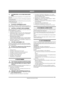 Page 121123
EESTIET
Algupärase kasutusjuhendi tõlge
7.2 KAAPIMISTERA JA KLOTSIDE REGULEERI-
MINE
Pärast pikemat kasutust kaapimistera (1:V) ja klotsid (1:H) 
kuluvad.
Reguleerige kaapimistera (alati koos klotsidega) maapinnast 
soovitud kõrgusele.
Kaapimistera ja klotsid on ümberpööratavad ja neid saab ka-
sutada mõlemalt poolt.
Vt ““KÄIVITAMINE” på sidan 122.
7.3 ÜLDTEAVE VEORIHMADE KOHTA
Kontrollige ja reguleerige veorihmu kord hooaja jooksul, va-
jadusel vahetage.  Seda tuleb teha volitatud hoolduskeskuses...
