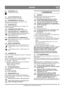 Page 2323
DANSKDA
Oversættelse af den originale brugsanvisning
4.8 TANKDÆKSEL (C)
Til påfyldning af benzin. 
4.9 OLIEAFTAPNINGSTAP (Q)
Til aftapning af motorolie ved olieskift.
4.10 TÆNDRØRSBESKYTTELSE (F)
Beskyttelsen kan nemt tages af med hånden. Under 
beskyttelsen sidder tændrøret.
4.11 GEARSTANG (D)
Maskinen har 5 fremadgående gear og 2 bakgear til at 
regulere hastigheden. 
Gearstangen må ikke flyttes, hvis 
koblingshåndtaget til drift er trykket ned.
4.12 KOBLINGSHÅNDTAG - FREMDRIFT (N)
Kobler...