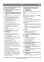 Page 2525
NORSKNO
Oversettelse av orginal bruksanvisning.
Bensin er svært brannfarlig. Oppbevar drivstoffet 
i en beholder beregnet på dette. 
 Oppbevar drivstoff på et svalt, godt ventilert sted 
– aldri i boligen. Drivstoffet skal oppbevares 
utilgjengelig for barn.
Bensin må bare fylles utendørs, og det er forbudt 
å røyke mens fyllingen pågår. Fyll drivstoff før du 
starter motoren.  Ta aldri av tanklokket eller fyll 
bensin mens motoren er i gang eller fremdeles er 
varm.
Fyll ikke drivstofftanken helt...