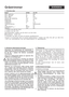 Page 5
1. Tekniska data
ModelSTIGA            ST 475
Nom. spänning V~ 230
Nom. frekvens Hz 5 0
Nom. effekt W 475
Varvtal utan belastning min
-110.000
Klippbredd c m 29
Trådjocklek m m 1,4
Trådreserrv m 2 x 5
Trådframmatning Helautomatik
Vikt k g 2,3
Ljudtrycksnivå L
pA  1)dB (A) 7 8Vibration 2)m/s25,6
1) enlighet med DIN EN 27917
2) enlighet med ISO 7916
Störningsskyddad i enlighet med EN 55014 och EN 61000. Skyddsklass:  II/VDE 0700
Vi förbehåller oss rätten att ändra de tekniska specifikatio\
nerna.
Trimmern...