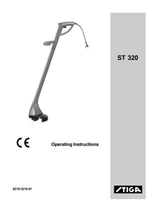 Page 1
8219-3216-01
ST 320
B
Operating Instructions ł 