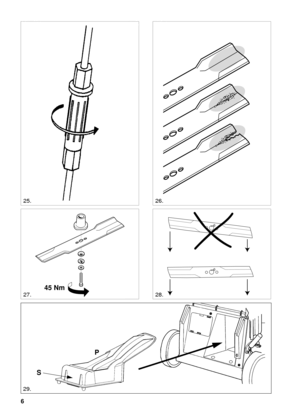 Page 56
SVENSKA S
27.
25.
28.
45 Nm
26.
29.
P
S 