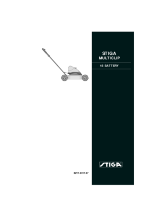 Page 1
STIGA 
MULTICLIP
46 BATTERY
8211-3417-07 