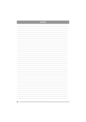 Page 68NOTES
68
....................................................................................................................................................................
....................................................................................................................................................................
.......................................................................................................................................................................