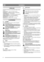 Page 66
SVENSKASE
4 REGLAGE
Snöslungan är försedd med nedanstående reglage och don.
Se fig. 1.
Starthandtag (1) – Startar och stoppar elmotorn.
Startspärr (2) – Möjliggör aktivering av starthandtaget.
Anslutningsdon (3) – För elanslutning.
Kabelavlastning (4) – För avlastning av anslutningskabeln.
Låsning riktskärm (5) – Låser fast riktskärmen.
Riktningsspak (6) – Ändrar riktning på utkaströret.
Utkastarrör (A) – Kastar ut snön.
Riktskärm (B) – Bestämmer snöns utkastlängd.
5 ANVÄNDNING
5.1 ALLMÄNT
Starta...