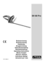 Page 1
1911-1603-01
SH 60 Pro 
Bruksanvisning
Bruksanvisning
Käyttöohje
Brugsanvisning
Gebruiksaanwijzing
Betriebsanleitung
Operating Instructions Mode d‘emploi
Návod k obsluze
Instrukcja obs³ugi
        Istruzioni per l’uso 