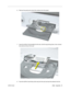 Page 142 eMac  Upgrades - 9
 AirPort Card6. Remove the panel and unhook the antenna from the panel. 
7. Insert the AirPort Card partially into the slot, with the logo facing down, then connect 
the antenna ﬁrmly to the card.
8. Push the AirPort Card ﬁrmly all the way into the slot and tuck the antenna into the  