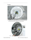 Page 83 iMac (17-inch Flat Panel)  Take Apart - 81
 Housing, Outer Shell, Plastic
Procedure
1. Remove the two black screws that connects the neck to the base. 
2. Carefully feed the neck cables through the hole on the vent cap shown below. Start 
with the blind mate connector and cables, then the long video cable  