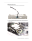 Page 80iMac (20-inch Late 2006) Take Apart — Hard Drive 80
Replacing the Hard Drive
Attach the hard drive sensor and sensor cable to the side of the hard drive. 
1.  
Attach the mounting bracket and pins if they were removed.  Connect the hard drive data 
2.  
and power cables.   