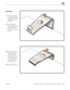 Page 87LED Cinema Display (24-inch) Additional Procedures — VESA Mount 87 2010-11-25
Removal
1 
Place unit face down 
on a table so that base 
of stand extends over 
table edge.
2 Press stand down 
and insert access card 
into slot between 
top of stand and rear 
housing.
3 Insert access card as 
far as it will go, and 
press stand down 
until you hear a click 
— the audible cue 
that indicates stand is 
locked into place.
4 Remove access card.  