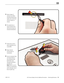 Page 91LED Cinema Display (24-inch) Additional Procedures — Retrieving Mechanism 91 2010-11-25
5 Notice shape of 
retrieval tool. When 
inserting retrieval tool, 
make sure curved end 
of tool is down, as 
shown.
6 The small hole on 
end of retrieval tool 
will hook onto pin on 
recessed mechanism.
7 Hold access card so 
latch is pushed as far 
as possible.
8 Align retrieval 
tool over pin on 
mechanism.
9 Have an assistant hold 
unit down firmly as 
you simultaneously 
push latch away 
and pull mechanism...