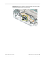 Page 83iBook G4 (14-inch) Take Apart - 82
 Modem: iBook G4 (14-inch)Replacement Note: Before installing the replacement modem, make sure no cables 
are blocking the modem connector on the logic board. 