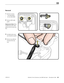 Page 203MacBook (13-inch, Aluminum, Late 2008) Take Apart — Microphone Cable 203 2010-06-15
Removal
1 Remove 2 screws:
• 7 mm (922-8645)
• 5.5 mm (922-8658)
2 Remove LVDS cable 
guide.
Replacement Note: When 
installing the LVDS cable 
guide, seat the locator pin 
first.
3 Use black stick to pry 
up microphone gasket.
4 Remove any adhesive 
remnants from top 
case.  