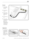 Page 145MacBook Pro (15-inch, Late 2008) Take Apart — Battery Indicator Cable 145 2010-06-15
Removal
1 Disconnect cable 
from underside of 
logic board.
2 Route cable under 
midwall.
3 Remove 3 (3-mm) 
922-8657 screws on 
battery indicator 
board. 
4 Pry board from top 
case.
5 Disconnect cable 
from battery indicator 
light (BIL) board. 
Note: The battery 
indicator light button 
may fall out of top 
case. Make sure you 
retain the button.
Replacement
1 Before replacing the 
board, check that:
• the rubber...