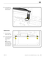 Page 130MacBook Pro (15-inch, Mid 2009) Take Apart — Battery 130 2010-12-15
3 Using a black stick, 
pry cable from logic 
board connector. 
Replacement
1 Slide front edge of 
battery under 3 tabs.
2 Connect battery cable 
and install 3 security 
screws in order 
shown.  
Note: If installing a 
new battery, attach 
the new battery label 
(refer to battery label 
inbox instructions.  