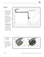 Page 152MacBook Pro (15-inch, Mid 2009) Take Apart — Display Assembly 152 2010-12-15
Removal
1 Locate camera cable 
shim. Using a black 
stick, carefully pry 
shim off the board 
and set it aside.
Note: If you don’t 
remove the shim 
prior to disconnecting 
the cable, you could 
damage the cable 
pins or logic board 
connector.
Replacement Note: 
Be sure to replace 
the shim after you 
reconnect the cable. 
Otherwise, the cable 
could work loose, 
resulting in no video.
2 Peel EMI gasket off 
camera cable...