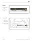 Page 166MacBook Pro (15-inch, Mid 2009) Take Apart — Antenna Board 166 2010-12-15
Removal
1 Remove 4 (3-mm)
screws.
2 Lift out antenna 
board.
Replacement
1 Make sure the AirPort 
antenna cable is 
routed in its channel.
2 Connect the antennas 
to the AirPort card.  