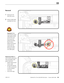 Page 148MacBook Pro (15-inch, Mid 2010) Take Apart — Camera Cable Guide 148 2010-12-15
Removal
1 Remove 8.1 mm  
(922-9107) screw.
2 Remove cable guide 
assembly from case.
Important: When 
removing the camera 
cable guide, do NOT 
remove the screw 
that secures the 
guide’s grounding 
clip. The clip is 
delicate and should 
remain with the 
guide. If the clip is 
damaged, install a 
new cable guide. 
Replacement Note: Be 
sure to anchor ground tab 
when reinstalling cable 
guide. Check that 
• guide’s clamp...