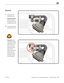 Page 151MacBook Pro (15-inch, Mid 2010) Take Apart — LVDS Cable Guide 151 2010-12-15
Removal
1 Remove 6.5 mm  
(922-8645) screw. 
Replacement Note: 
Be sure to anchor 
the ground tab when 
reinstalling the screw.
2 Remove cable guide 
assembly from case.
Important: When 
removing the LVDS 
cable guide, do NOT 
remove the screw 
that secures the 
guide’s grounding 
clip. The clip is 
delicate and should 
remain with the 
guide. If the clip is 
damaged, install a 
new cable guide.  