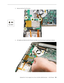 Page 105MacBook Pro 17-inch (original, Core 2 Duo, 2.4/2.6GHz, 2008) Take Apart — Left I/O Board 10 5
Remove the four Torx T6 screws.
3. 
 
Lift slightly and slide the left I/O board assembly away from the port openings to remove.
4.   