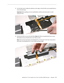 Page 41MacBook Pro 17-inch (original, Core 2 Duo, 2.4/2.6GHz, 2008) Take Apart — Keyboard 41
Use the black stick to defeat the adhesive at the edge so that the film can be peeled back to 
12.  
access the bend tabs.
Important: When peeling, use care at perforations, notches and narrow parts to avoid 
ripping the film.
Peel back the film to access the bend-tabs. 
13 .   Note: Both films are peeled back here to show 
tab location, but you should work on one side at a time.
Note: There are four bend-tabs in the...