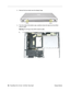 Page 10098 - PowerBook G4 (12-inch 1.33 GHz) Take Apart
 Display Module 2. Remove the two screws near the display hinge.
3. From the inside of the bottom case, carefully remove the tape from the AirPort 
antenna cable.
Warning:
 Do not tug on the AirPort antenna cable. 