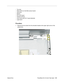 Page 103PowerBook G4 (12-inch) Take Apart - 101
 Optical Drive• Top case
• Reed switch (or hall effect sensor board)
• Hard drive
• Modem
• DC-to-DC board
• Heatsink with fan
• Inner frame (with RJ11 board attached)
• Logic board
Procedure
1. Remove the two screws from the shoulder bracket at the upper right corner of the 
optical drive. 