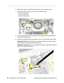 Page 5452 - PowerBook G4 (12-inch) Take Apart
 Heatsink and Fan Assembly: PowerBook G4 (12- 3. Remove the tape that covers the heatsink and secures the cables in place.
4. Near the fan, peel up the tape and remove the following screws:
• One 3 mm long screw
• One 6 mm long screw
• One 13 mm long screw
5. Peel up the yellow tape, and disconnect the inverter cable that runs along the top of 
the fan from the logic board.
6. Remove the transparent tape at the bottom of the fan, and disconnect the fan cable....