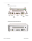 Page 133
4 - Mac mini Troubleshooting
 General Information
Ports
The Mac mini ports are shown below.
The Mac mini ports shown with the modem plug in place. 