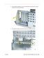 Page 105Power Mac G4 (Mirror/FW 800) Take Apart - 103
 I/O Panel3. Use a ﬂat-blade screwdriver to pry up the hooked tabs from the slots in the chassis. 
Pull that end of the I/O panel forward.
4. From inside the chassis, pry up the two tabs near the modem ﬁlter board. 