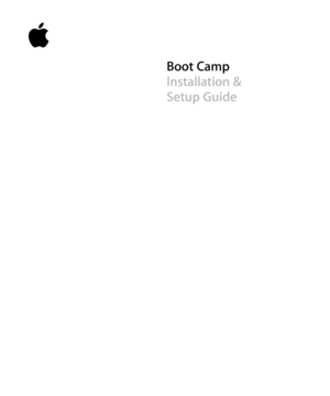 Page 1Boot Camp
Installation &
Setup Guide  