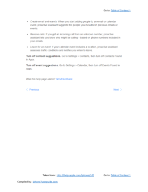Page 111Go to:  Table of Content ^
Taken from :  http://help.apple.com/iphone/10/ Go to:  Table of Content ^
Compiled by :  iphone7userguide.com  