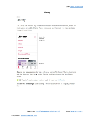 Page 192Go to:  Table of Content ^
Library
Taken from :  http://help.apple.com/iphone/10/ Go to:  Table of Content ^
Compiled by :  iphone7userguide.com  