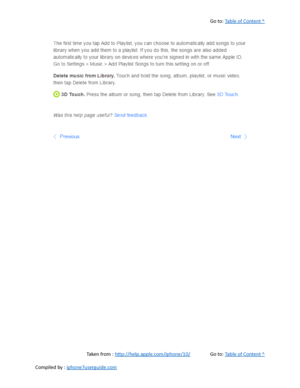 Page 195Go to:  Table of Content ^
Taken from :  http://help.apple.com/iphone/10/ Go to:  Table of Content ^
Compiled by :  iphone7userguide.com  