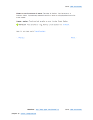 Page 204Go to:  Table of Content ^
Taken from :  http://help.apple.com/iphone/10/ Go to:  Table of Content ^
Compiled by :  iphone7userguide.com  