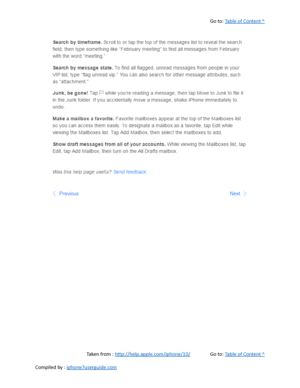 Page 215Go to:  Table of Content ^
Taken from :  http://help.apple.com/iphone/10/ Go to:  Table of Content ^
Compiled by :  iphone7userguide.com  