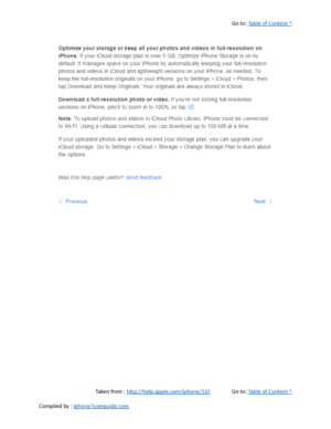 Page 245Go to:  Table of Content ^
Taken from :  http://help.apple.com/iphone/10/ Go to:  Table of Content ^
Compiled by :  iphone7userguide.com  