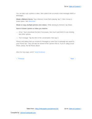 Page 251Go to:  Table of Content ^
Taken from :  http://help.apple.com/iphone/10/ Go to:  Table of Content ^
Compiled by :  iphone7userguide.com  