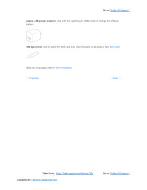 Page 28Go to:  Table of Content ^
Taken from :  http://help.apple.com/iphone/10/ Go to:  Table of Content ^
Compiled by :  iphone7userguide.com  