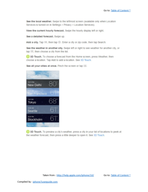 Page 285Go to:  Table of Content ^
Taken from :  http://help.apple.com/iphone/10/ Go to:  Table of Content ^
Compiled by :  iphone7userguide.com  